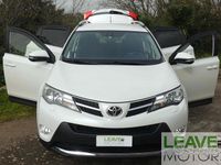 Usata Toyota RAV4 Lounge 150 CV (110 kW) 2013 Bianco SUV