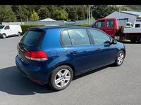 Usata VW Golf VI 122 CV (89 kW) 2011 Blu Utilitaria