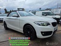 Usata BMW 218 M Sport 136 CV (100 kW) 2020 Bianco Cabrio