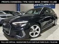 Usata Audi A3 e-tron S-Line 149 CV (109 kW) 2024 Nero Utilitaria