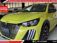 Usata Peugeot 208 GT 101 CV (74 kW) 2024 Giallo agueda Utilitaria