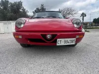 Usata Alfa Romeo Spider 131 CV (96 kW) 1992 Rosso Cabrio
