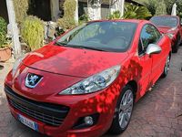 Usata Peugeot 207 CC 110 CV (80 kW) 2010 Rosso Cabrio