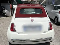 Usata Fiat 500 95 CV (69 kW) 2014 Bianco Cabrio