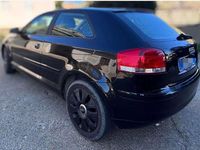 Usata Audi A3 Attraction 105 CV (77 kW) 2007 Nero Utilitaria