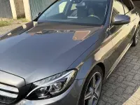 Usata Mercedes C220 AMG line 170 CV (125 kW) 2017 Grigio Berlina