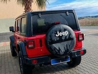Usata Jeep Wrangler Unlimited Sport 200 CV (147 kW) 2020 Rosso SUV