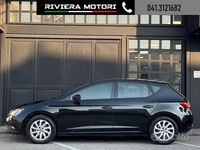 Usata Seat Leon Style 115 CV (84 kW) 2018 Nero Berlina