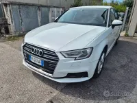Usata Audi A3 Sport 110 CV (80 kW) 2017 Bianco Berlina