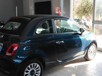 Usata Fiat 500 69 CV (50 kW) 2016 Blu Cabrio