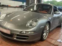 Usata Porsche 911 Carrera 4S Cabriolet 355 CV (261 kW) 2006 Grigio Cabrio
