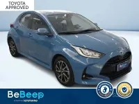 Usata Toyota Yaris Hybrid Trend 92 CV (67 kW) 2020 Blu Berlina