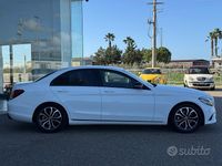 Usata Mercedes C220 160 CV (117 kW) 2019 Bianco Berlina