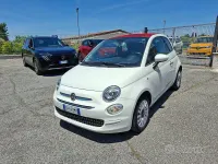 Usata Fiat 500C Lounge 69 CV (50 kW) 2018 Bianco Cabrio