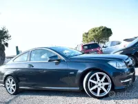 Usata Mercedes C220 Avantgarde 170 CV (125 kW) 2013 Grigio Coupé