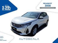 Usata Peugeot 3008 Active 131 CV (96 kW) 2022 Bianco SUV
