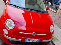 Usata Fiat 500 Lounge 69 CV (50 kW) 2009 Rosso Cabrio