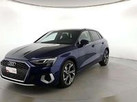 Usata Audi A3 Advanced 116 CV (85 kW) 2023 Blu navarra met Berlina