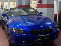 Usata BMW 645 Cabriolet 333 CV (244 kW) 2006 Blu Cabrio