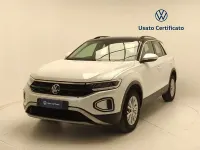 Gebraucht VW T-Roc Life 110 PS (80 kW) 2023 Weiß SUV