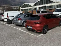 Usata Seat Leon FR 150 CV (110 kW) 2018 Arancione Berlina