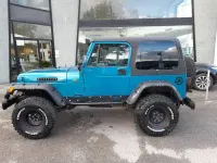 Usata Jeep Wrangler Sport 121 CV (88 kW) 1995 Blu SUV