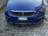 Usata Peugeot 308 GT-line 131 CV (96 kW) 2019 Blu Berlina