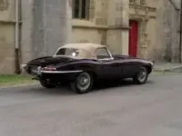 Usata Jaguar E-Type 269 CV (197 kW) 1967 Nero Cabrio