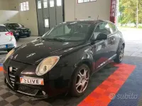 Usata Alfa Romeo MiTo Distinctive 120 CV (88 kW) 2010 Nero Utilitaria