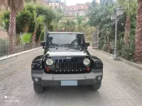 Usata Jeep Wrangler Sahara 177 CV (130 kW) 2010 Nero SUV