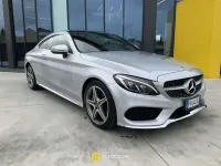 Usata Mercedes C220 170 CV (125 kW) 2018 Grigio metallizzato Coupé