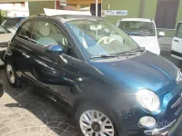 Usata Fiat 500 85 CV (62 kW) 2015 Bluazzurro Cabrio