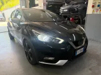 Używany Nissan Micra Tekna 90 KM (66 kW) 2017 Czarny Hatchback