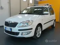 Usata Skoda Roomster Easy 90 CV (66 kW) 2014 Bianco Monovolume