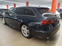 Usata Audi A6 S-Line 272 CV (200 kW) 2018 Blu/azzurro Station wagon