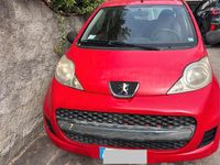 Usata Peugeot 107 Access 68 CV (50 kW) 2011 Rosso Utilitaria