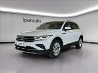 Usata VW Tiguan 150 CV (110 kW) 2021 Bianco pastello SUV