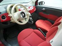 Käytetty Fiat 500 Pop Star 69 HP (50 kW) 2009 Punainen Avoauto