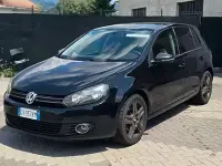 Usata VW Golf VI 110 CV (80 kW) 2009 Nero Utilitaria