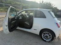 Usata Fiat 500 Lounge 95 CV (69 kW) 2011 Bianco Berlina