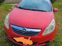 Usata Opel Corsa 2008 Rosso Utilitaria