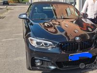 Usata BMW 218 Sport Line 150 CV (110 kW) 2017 Nero Cabrio