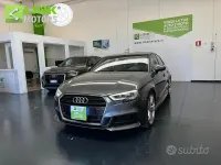 Usata Audi A3 S-Line 150 CV (110 kW) 2020 Grigio Berlina