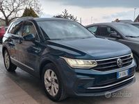 Usata VW Tiguan Life 122 CV (89 kW) 2022 Blu SUV