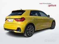 Usata Audi A1 Sportback S-Line 95 CV (69 kW) 2022 Giallo Utilitaria