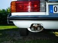 Usata Mercedes SL380 163 CV (119 kW) 1970 Bianco Cabrio