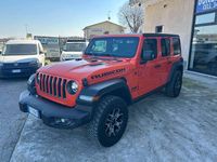 Usata Jeep Wrangler Unlimited Rubicon 200 CV (147 kW) 2019 Arancione SUV