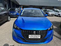 Käytetty Peugeot 208 Allure 101 HP (74 kW) 2020 Sininen Viistoperä