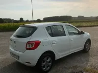 Usata Dacia Sandero 75 CV (55 kW) 2015 Bianco Utilitaria