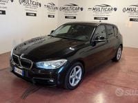 Usata BMW 116 Sport Line 116 CV (85 kW) 2017 Nero Utilitaria